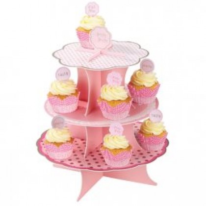 Cake stand pink
